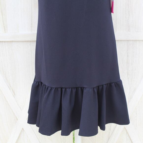 Betsey Johnson Sleeveless Dress Size 2 Ruffled Hem - Picture 3 of 12